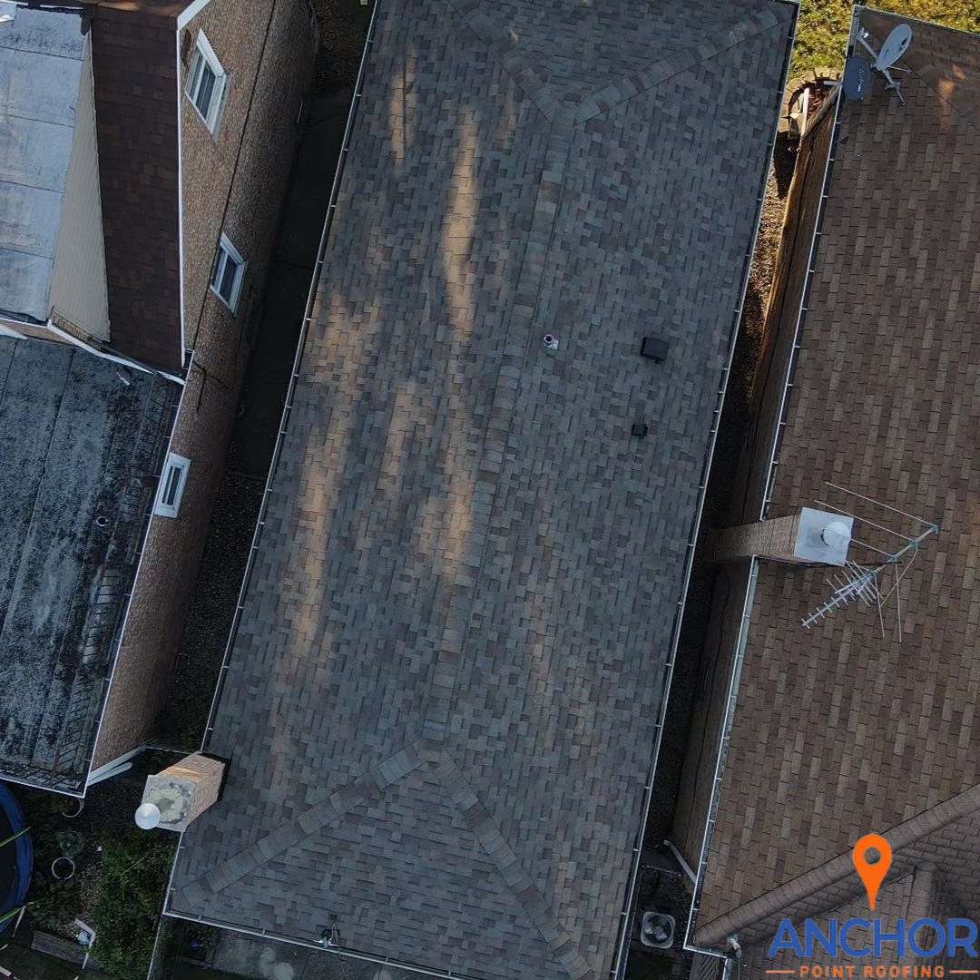 Anchor Point Roofing: Malarkey Vista AR Shingle Replacement in Natural Wood for Garage and Main Roof